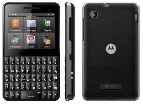 Motorola Ex119 2 Chips Touch Screen Wi Fi             REF:H2